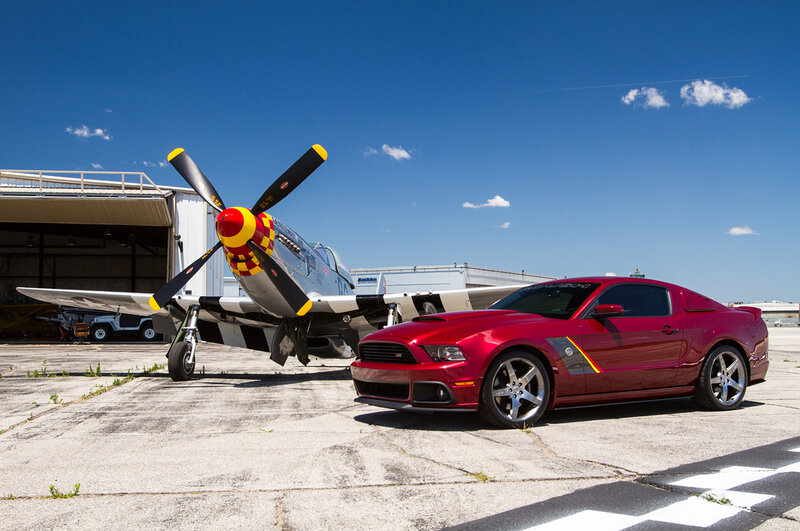 Red Car and Airplane