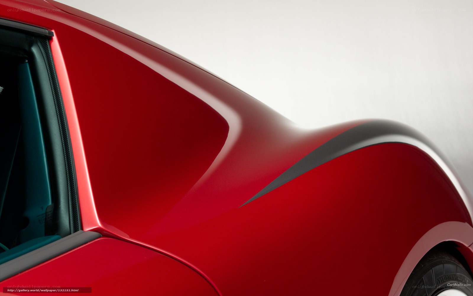 red car body detail