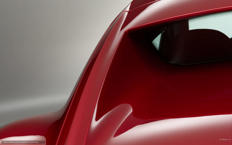Red Car Body Panel