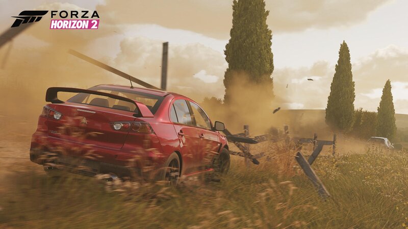 Red Car Crashing — Chaotic