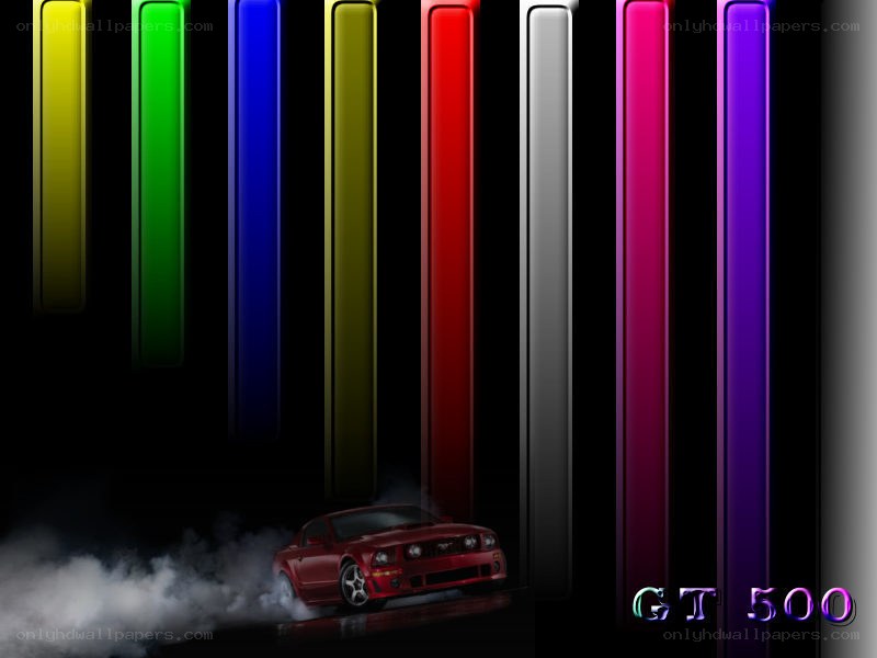 Red car drifting with neon lights