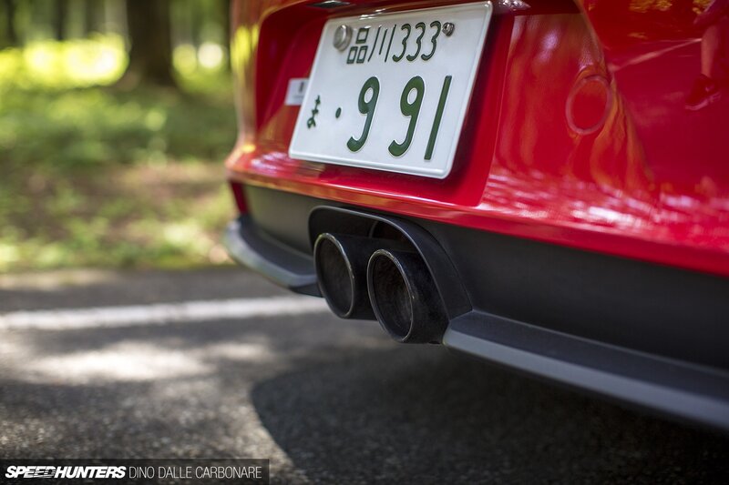 Red Car Exhaust