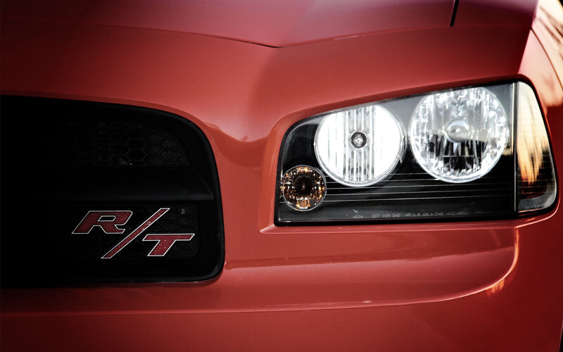 Red Car Front
