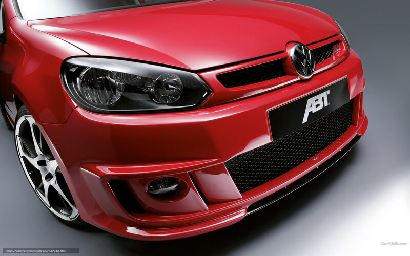 Red Car Front View — Dramatic, Photograph