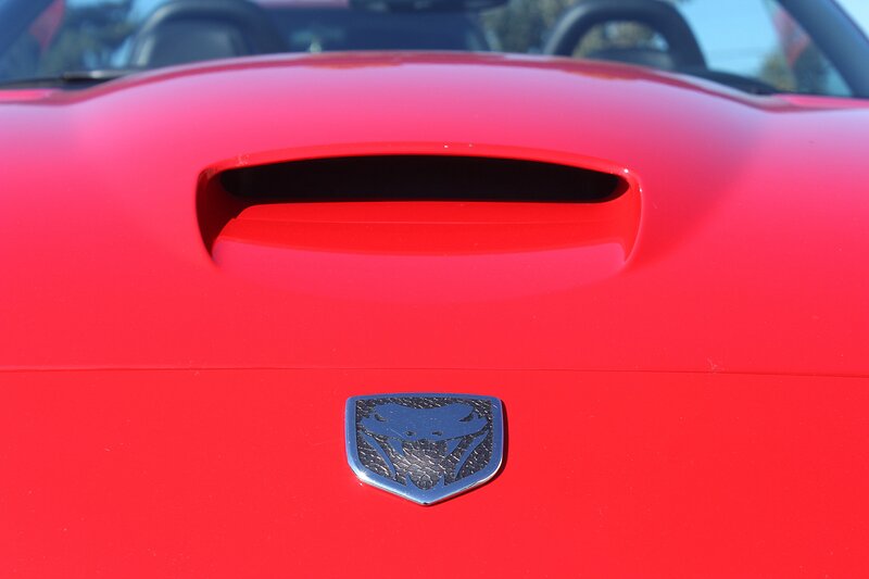 Red Car Hood
