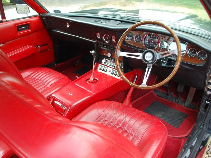Red Car Interior — Classic