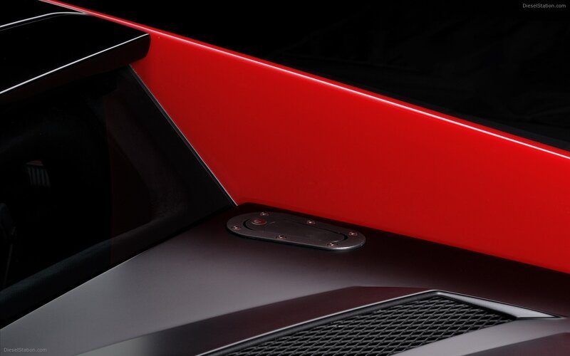 red car interior detail