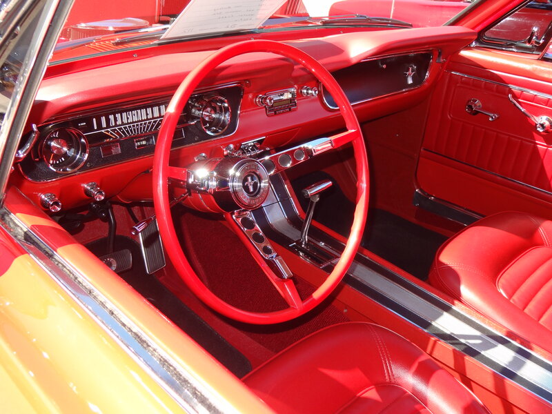 Red Car Interior