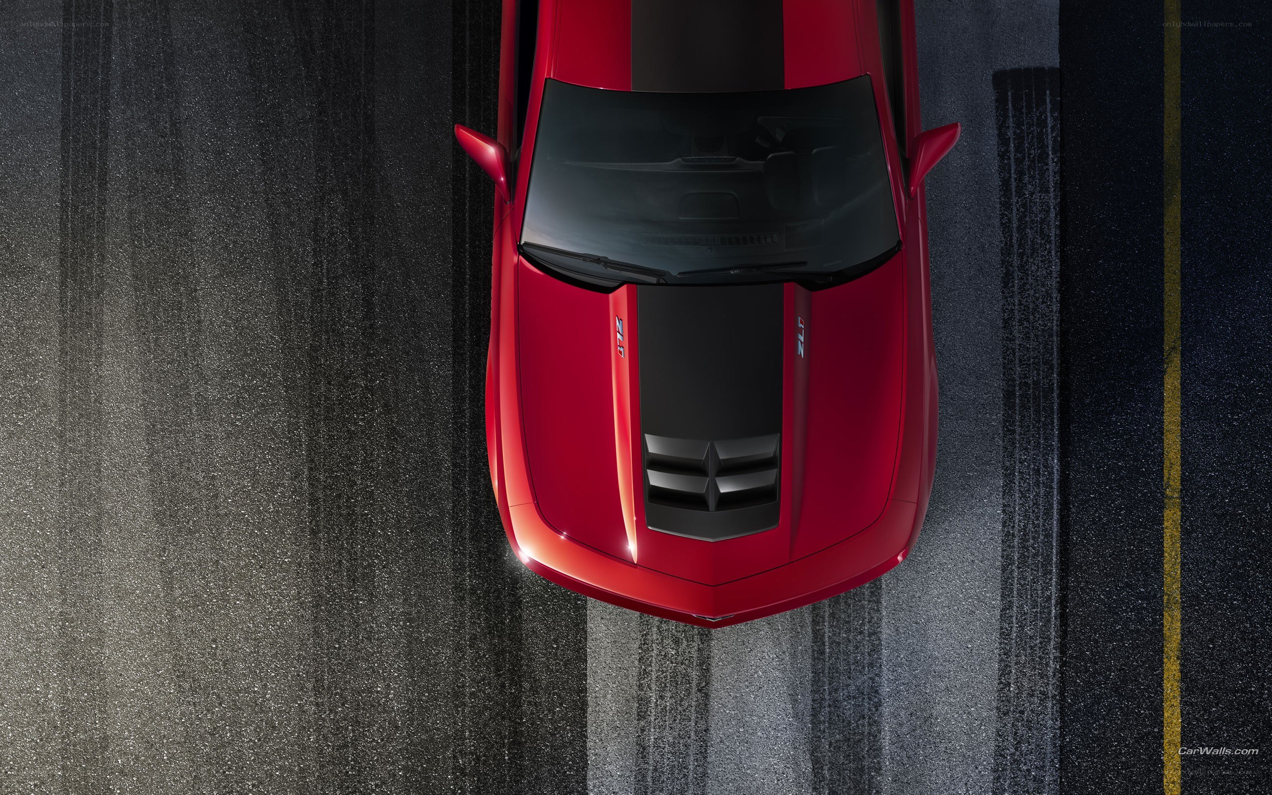 red car on asphalt road