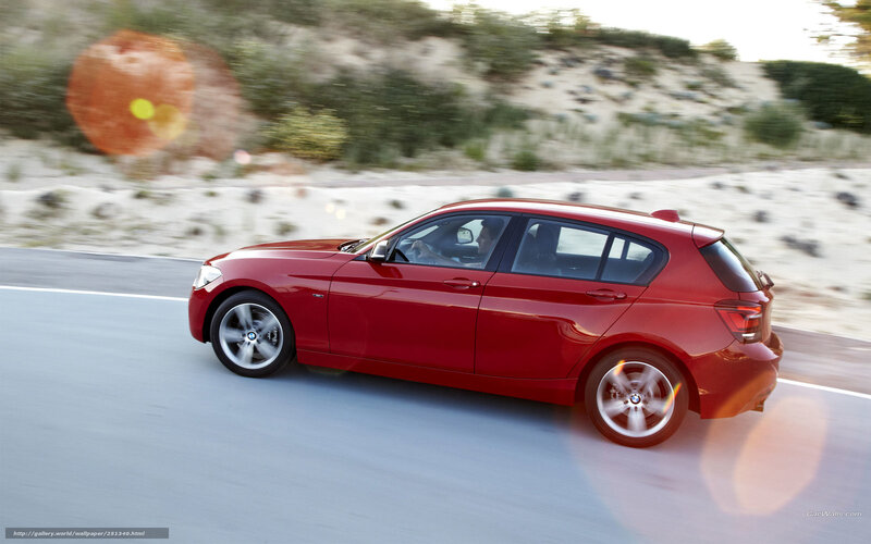 Red Car on Road — Dynamic, Afternoon, Photograph, Driver