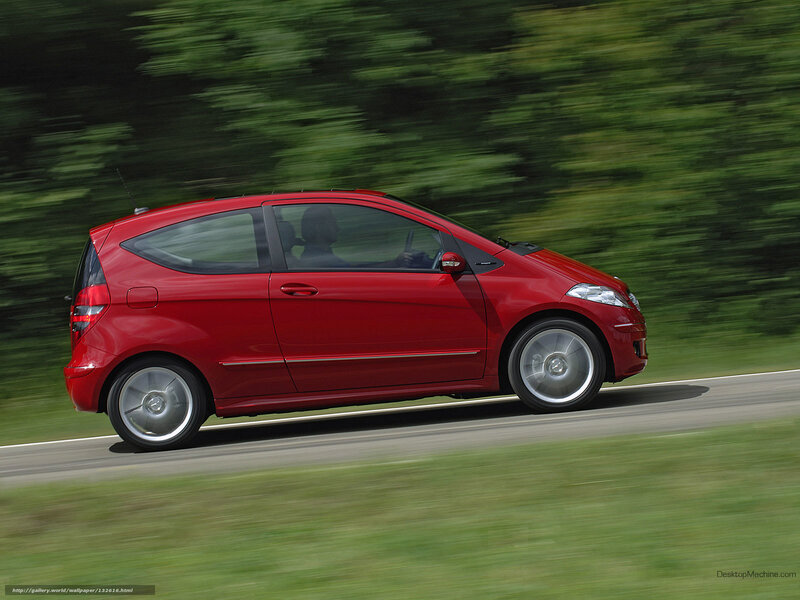 Red Car on Road — Dynamic