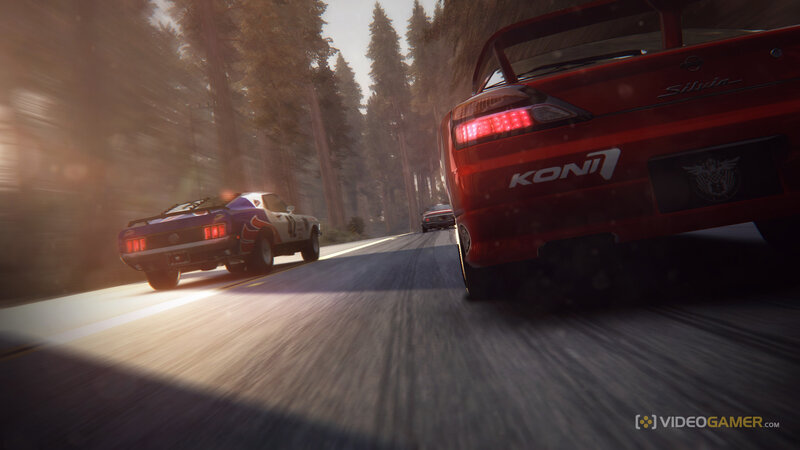 Red Car Racing on Road