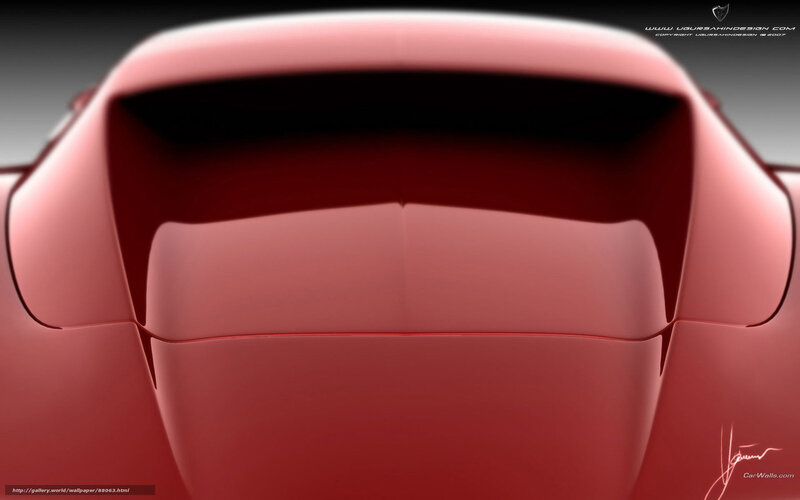 red car rear design