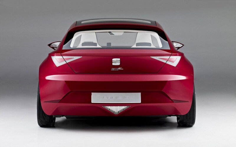 Red Car Rear View — Neutral