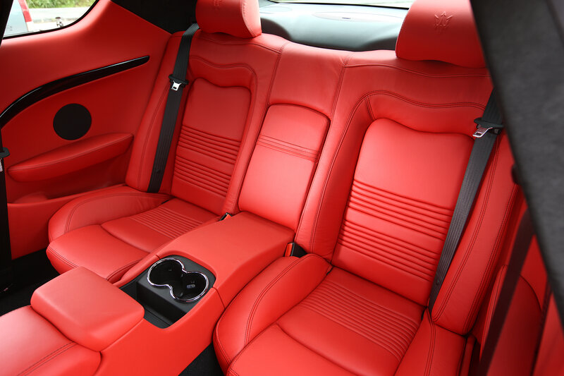 Red Car Seats — Luxurious
