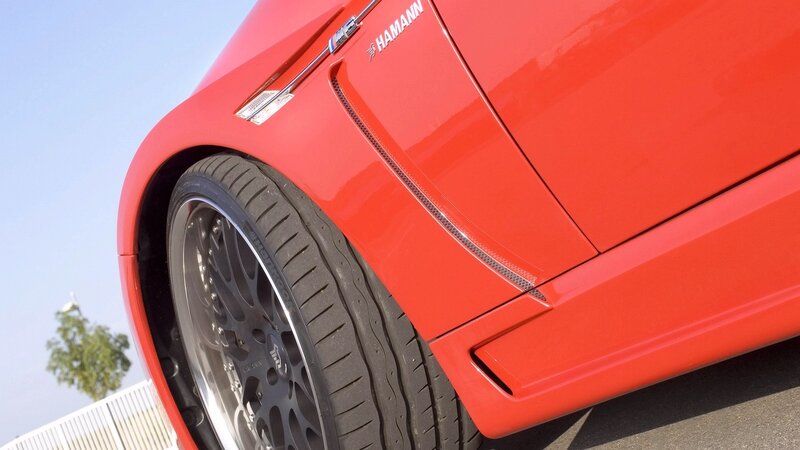 red car side profile