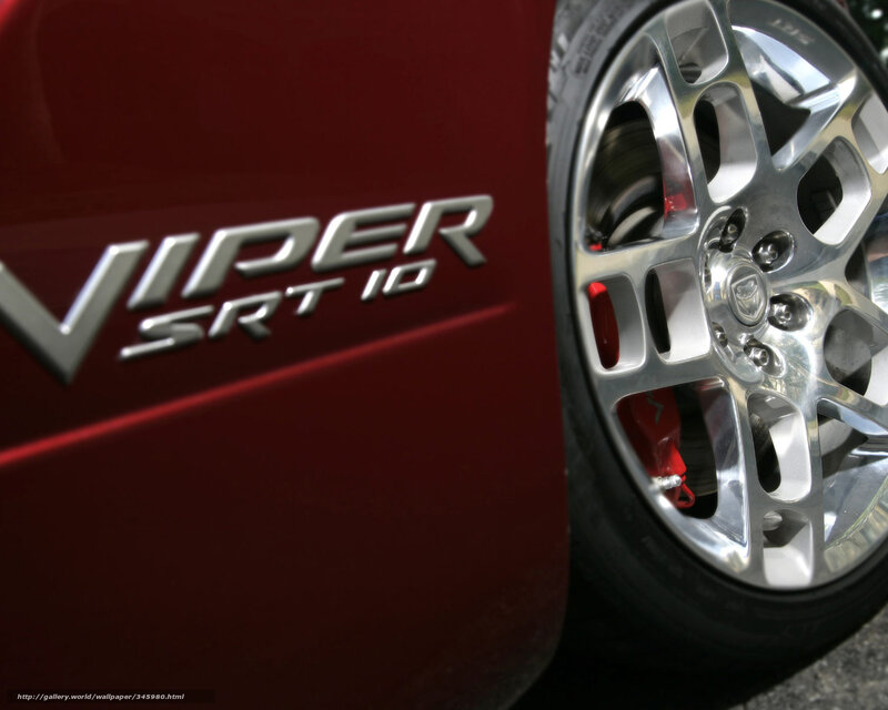 Red Car Wheel — Dramatic, Photograph, Brake Caliper, Emblem