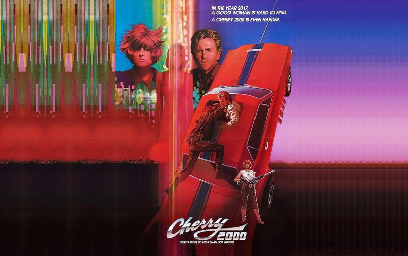 Red Car with Characters