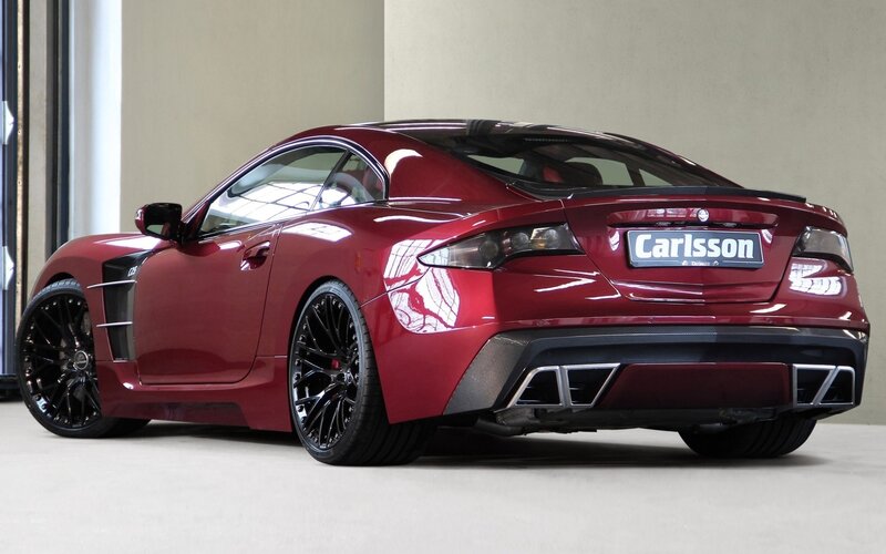 Red Carlsson sports car