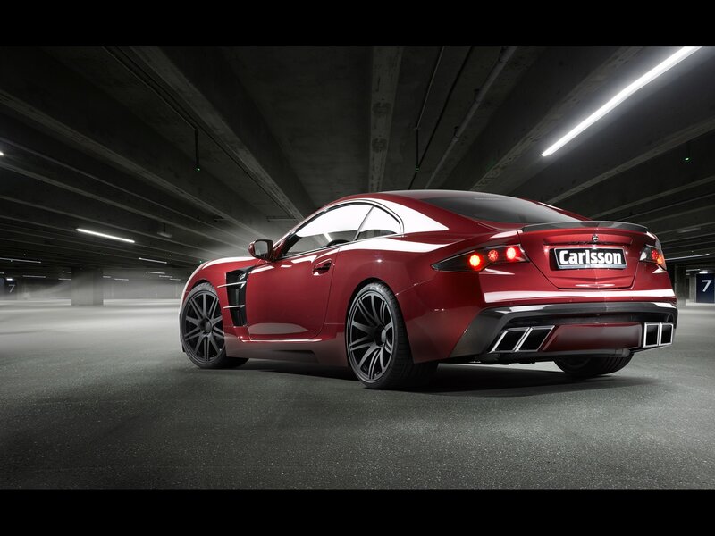 Red Carlsson sports car