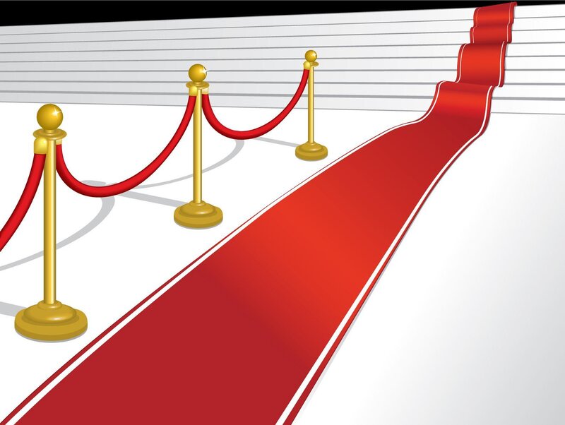 Red carpet event pathway