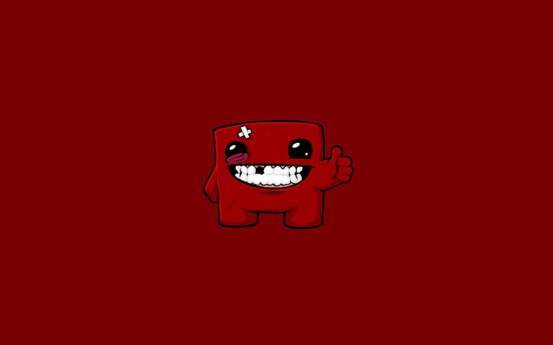 Red Cartoon Character — Playful
