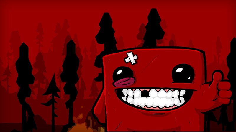 Red Cartoon Monster — Playful