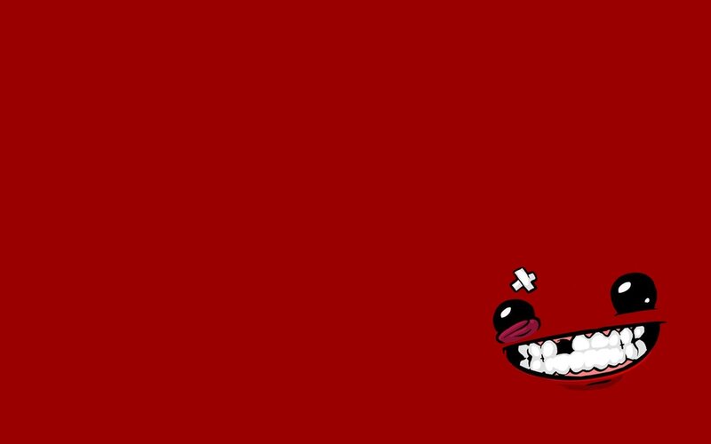 red cartoon smiley face