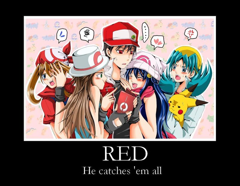 Red catches 'em all
