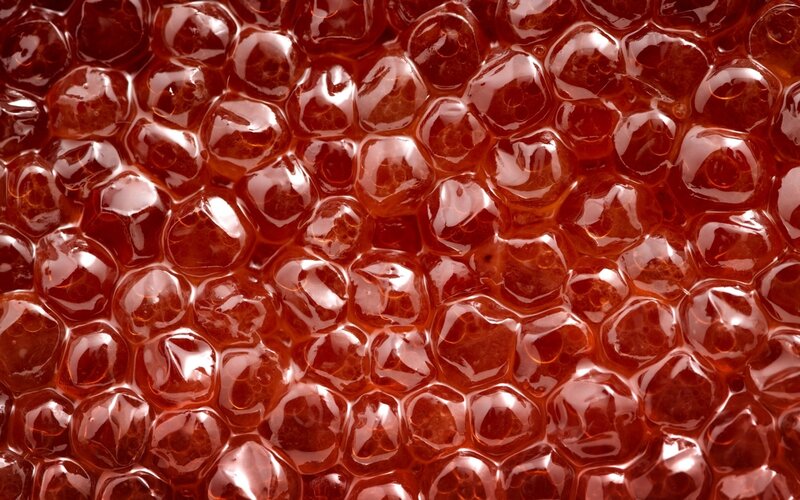 Red Caviar Close-up