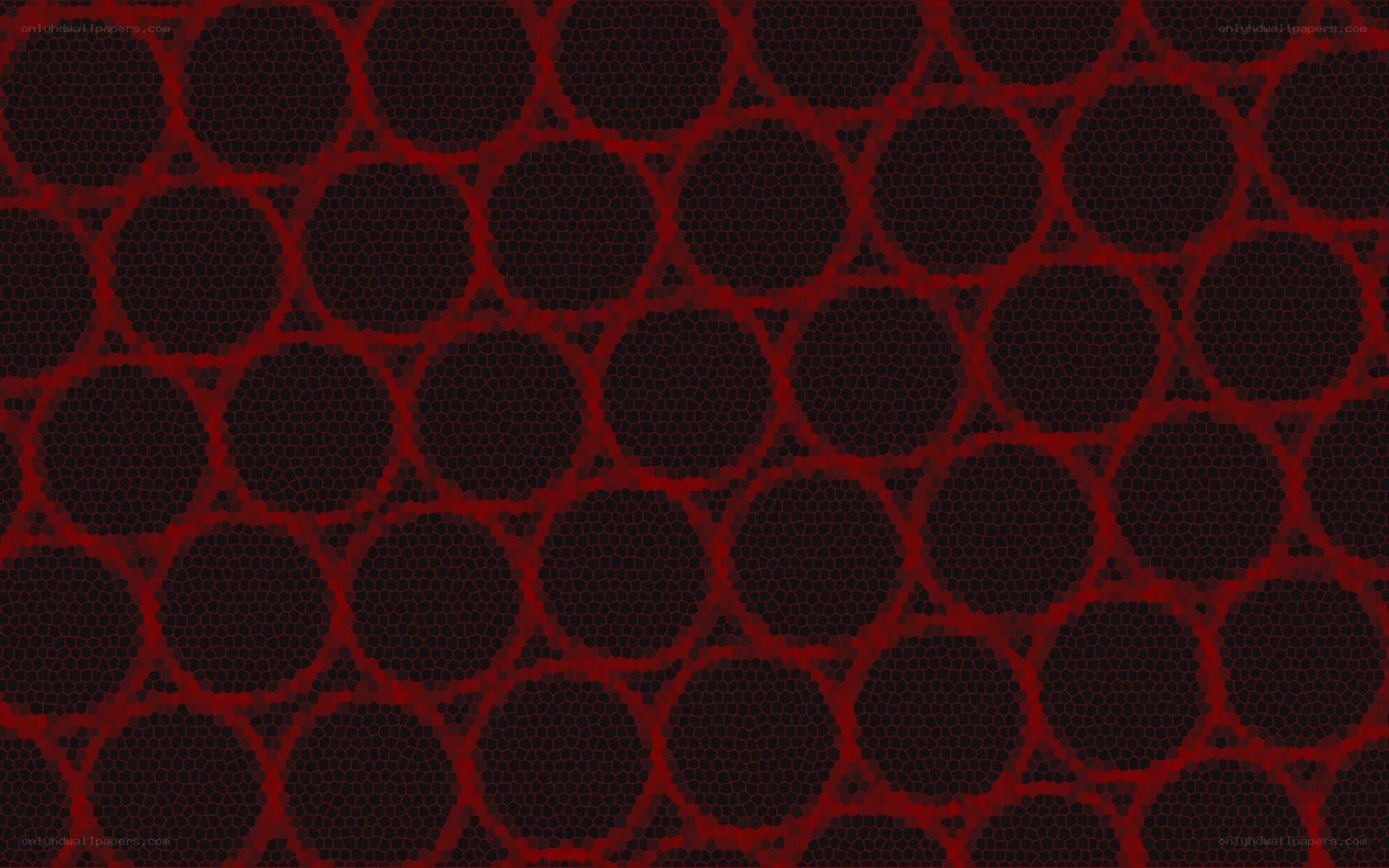 red cellular pattern background