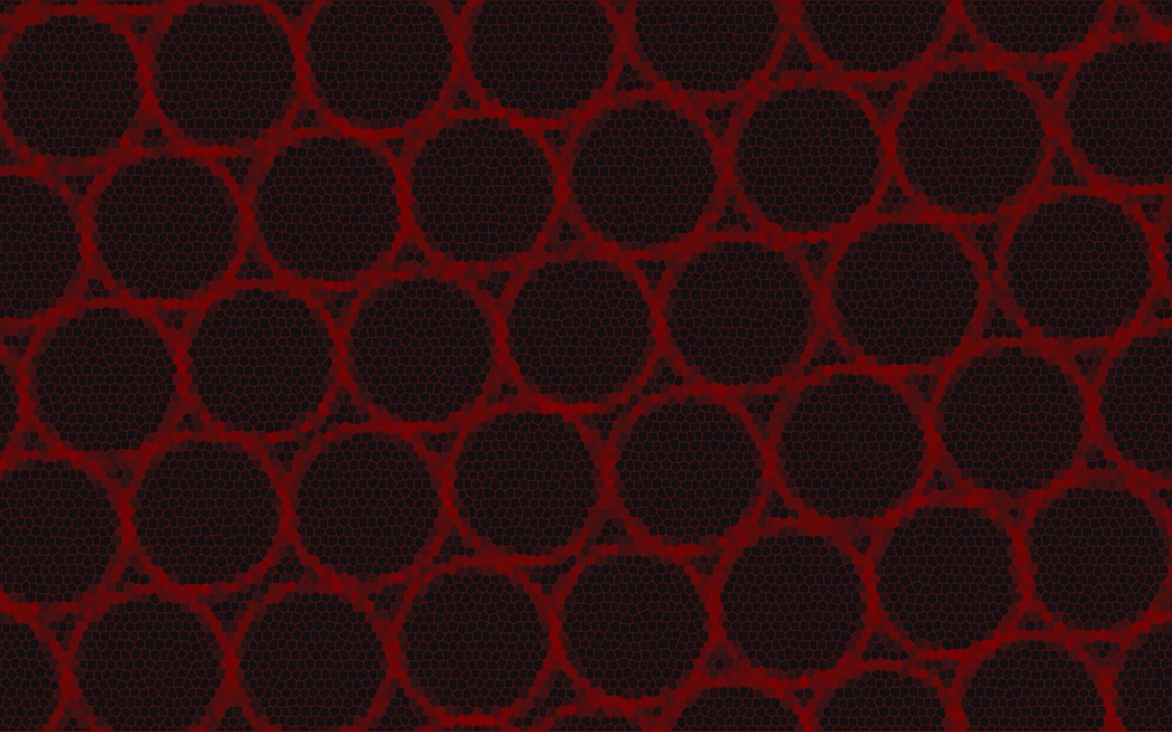 red cellular pattern background