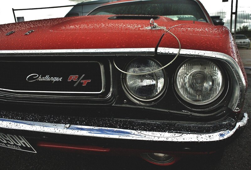 Red Challenger RT front view