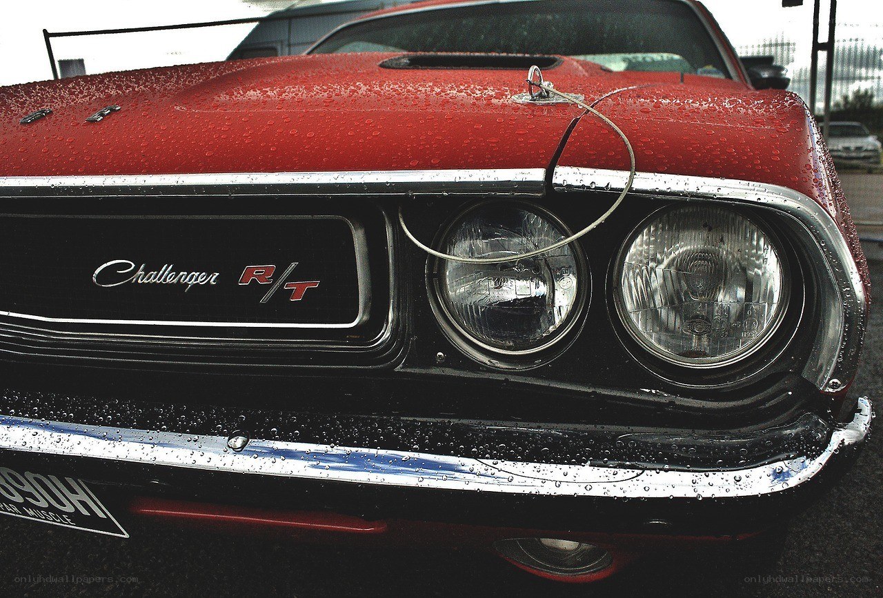 Red Challenger RT front view