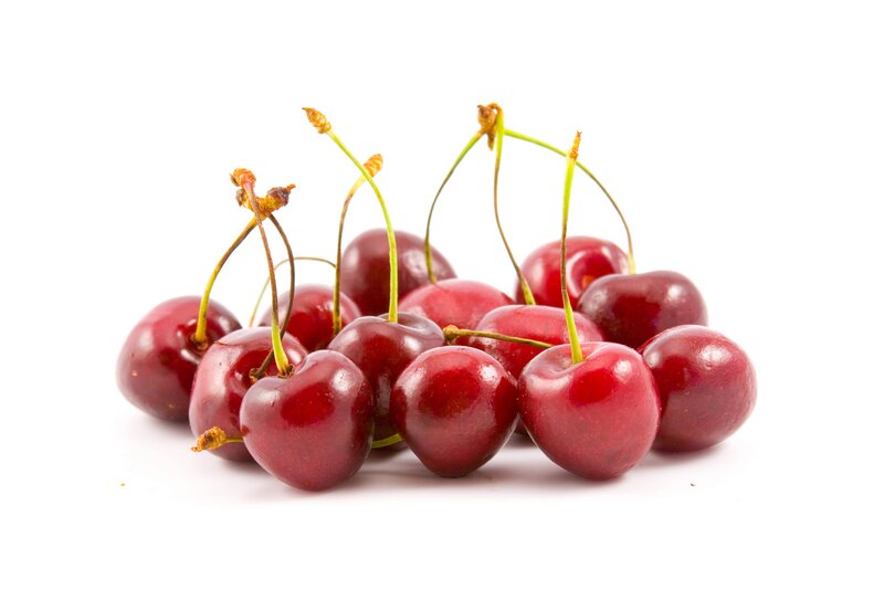 Red Cherries with Stems — Neutral