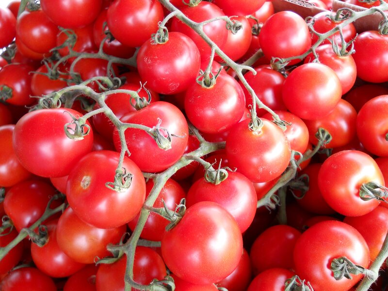 Red Cherry Tomatoes — Fresh, Photograph