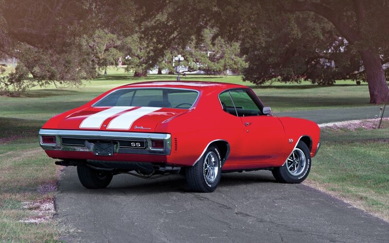 Red Chevelle Ss Car — Serene