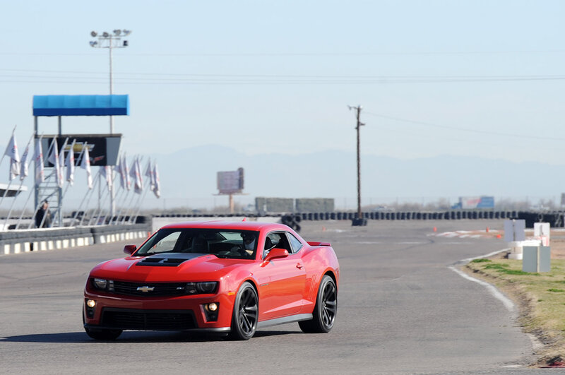 Red Chevrolet Camaro — Active
