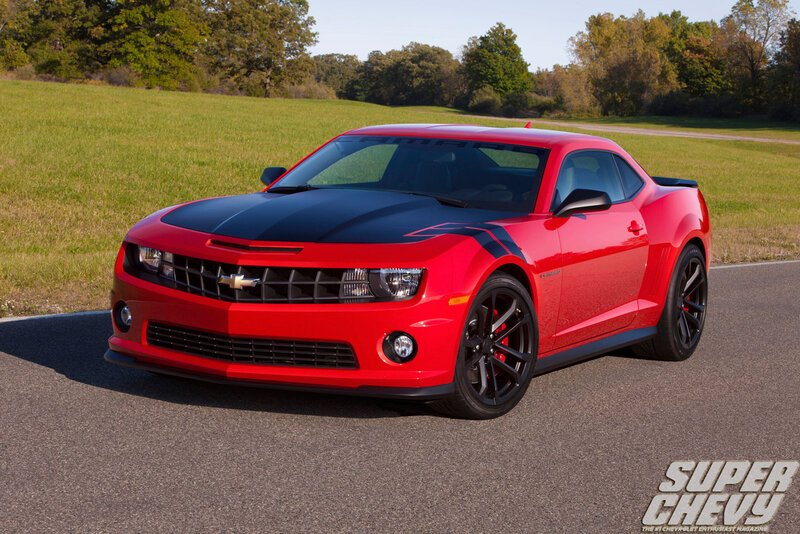 Red Chevrolet Camaro — Calm, Afternoon