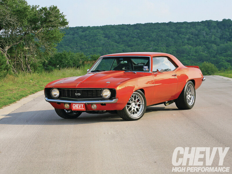 Red Chevrolet Camaro — Calm