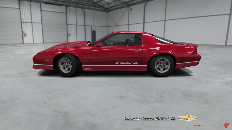 Red Chevrolet Camaro — Neutral, 3d Render, Car, Garage