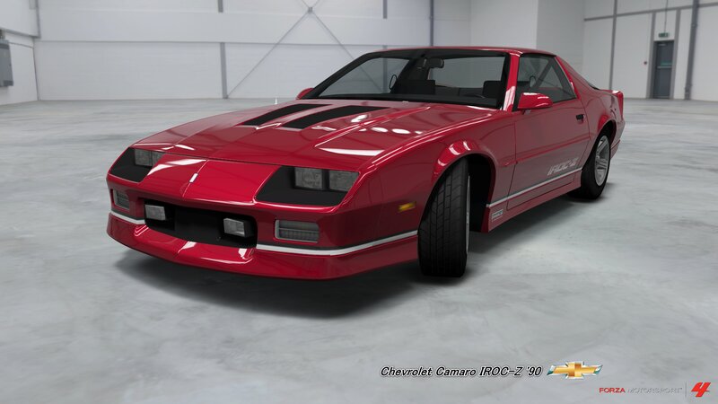 Red Chevrolet Camaro — Neutral, 3d Render