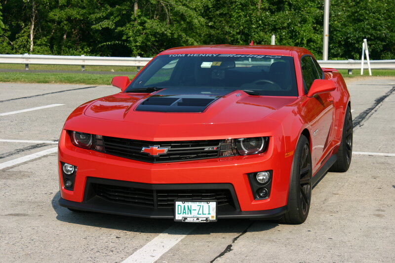 Red Chevrolet Camaro — Neutral, Afternoon
