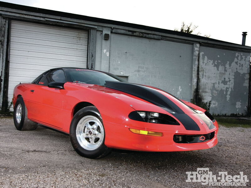 Red Chevrolet Camaro — Neutral