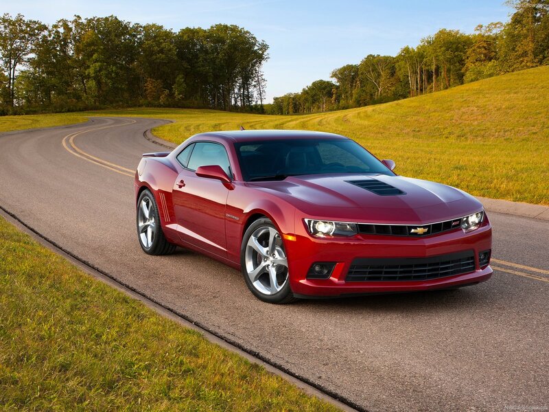 Red Chevrolet Camaro — Serene, Afternoon