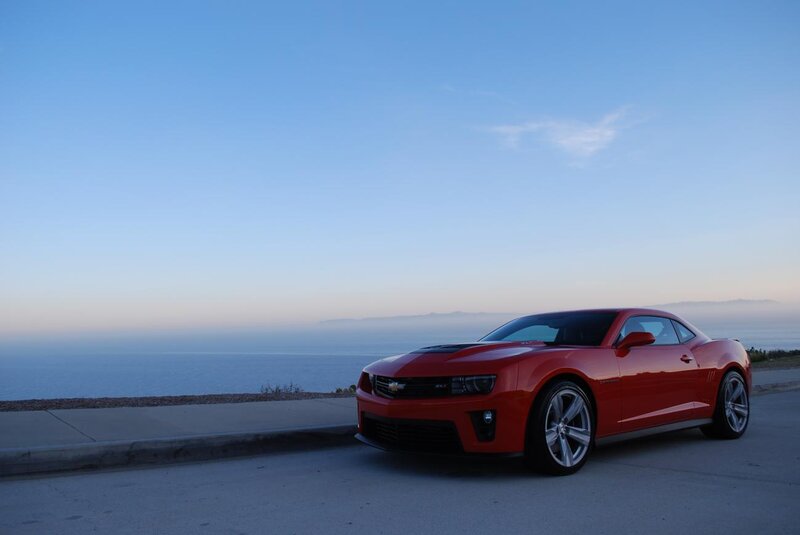 Red Chevrolet Camaro — Serene