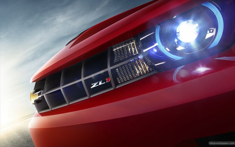 red chevrolet camaro zl1