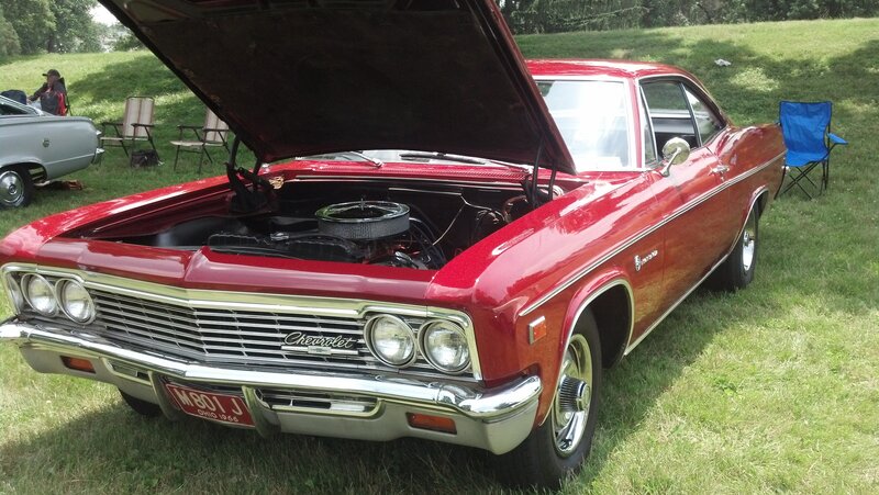 Red Chevrolet Car — Calm