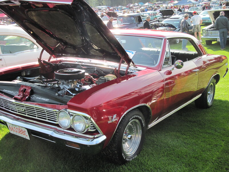 Red Chevrolet Car — Outdoor