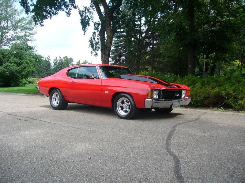 Red Chevrolet Chevelle Ss — Calm, Afternoon